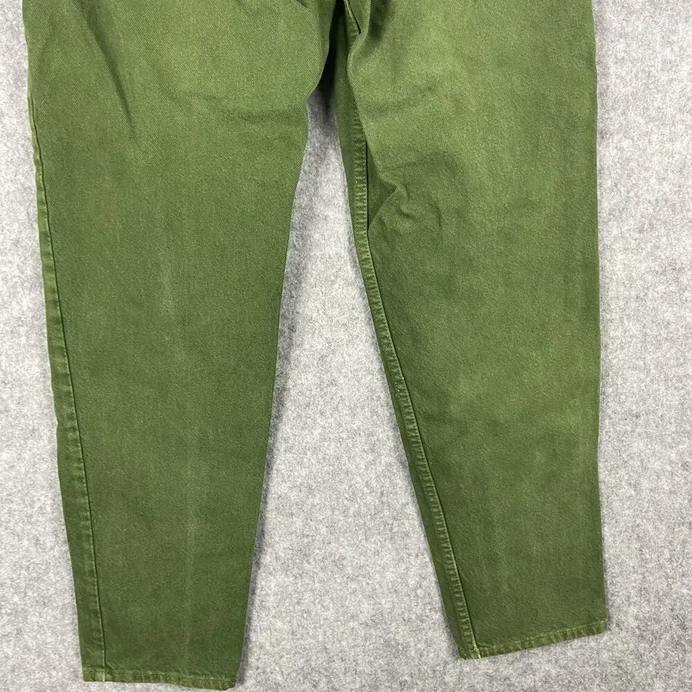 Vintage Levis 550 Jeans Mens 31x31 Green Tapered Faded‎ Cotton USA Made 90s